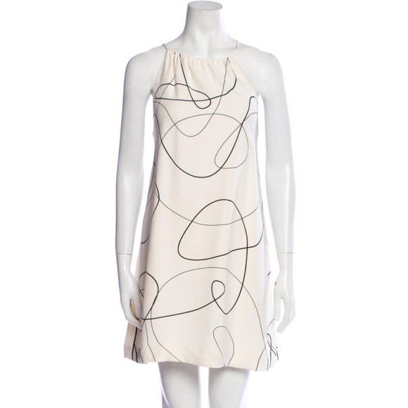 Lisa Perry Silk Swing Tent Dress, 8 - Picture 1 of 7